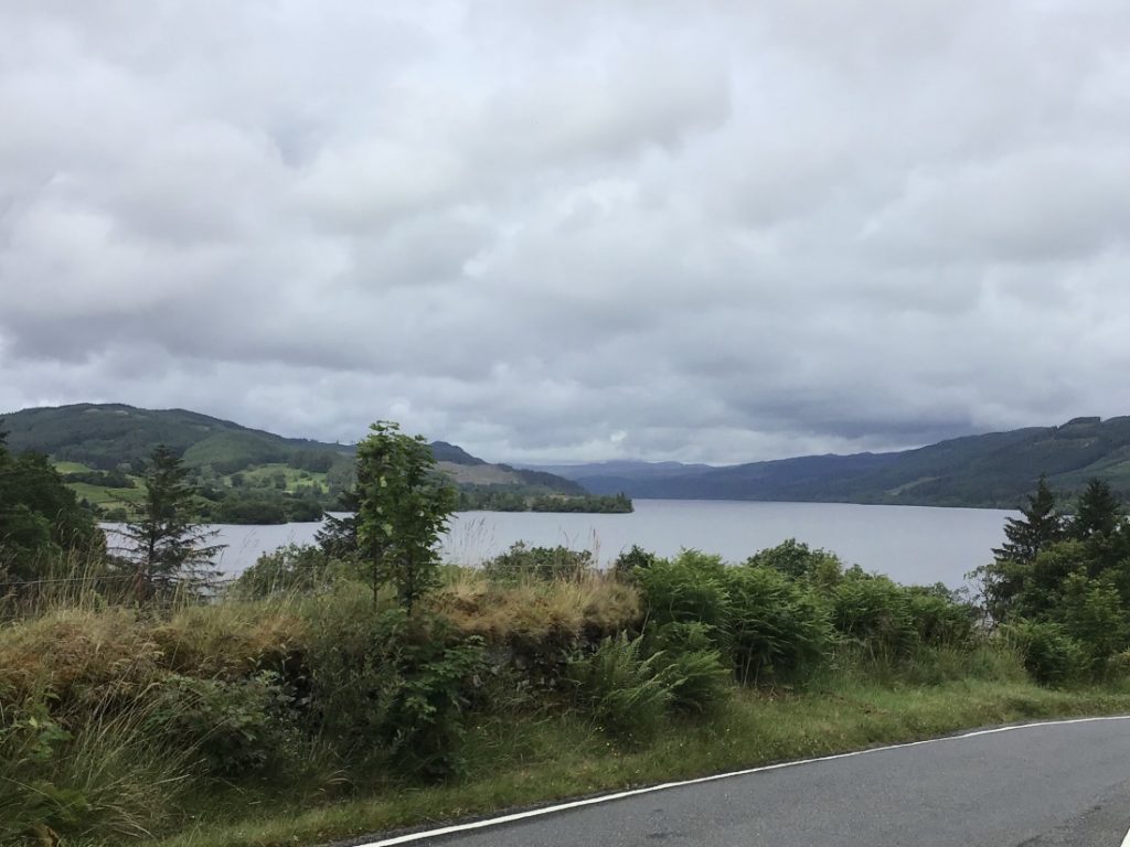 Approaching Kintail Birds of Prey along the Loch Awe road